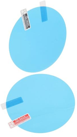 JUMPLAWN Auto Rückspiegelfolie 95mm Pet Antibeschlag Spiegelschutzfolie Uv Beständig Regenschutz Für Klare Sicht Bei Regen Nebel Universell Kompatibel