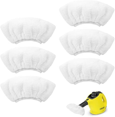 COWANIEE 6 Pcs Steam Cleaner Pads