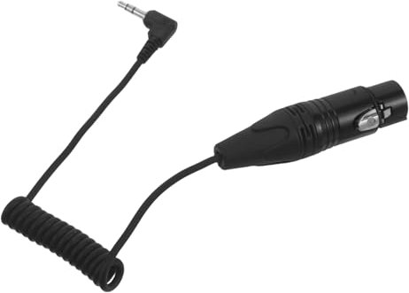 Toyvian Xlr Mic Cable Low Profile Trs to Xlr Female Audio Cable Compatible with Microphones Smartphones and Tablets Stable Connection for Audio Equipment