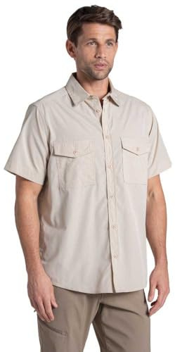 Craghoppers Men's Kiwi II Ss Shirt Craghoppers Mens Kiwi II Short Sleeve Hiking Shirt (Pack of 1)