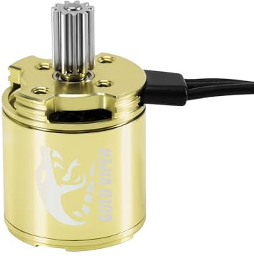 INJORA Gold Viper 1721 Moteur Brushless 2800KV pour TRX4M Ascent-18 1/18
