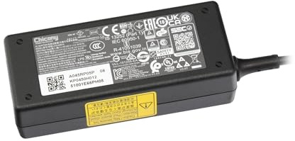 Acer KP.04503.005 Original USB-C Netzteil 45,0 Watt für Chromebook 714 715 (CB715-1W), 314 (CB314-1H), Spin 11 (CP311-2H), (CP311-3H), 713 (CP713-2W)
