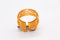 super leicht Alu Fahrrad Sattelklemme saddle clamp 31,8 mm (Gold)