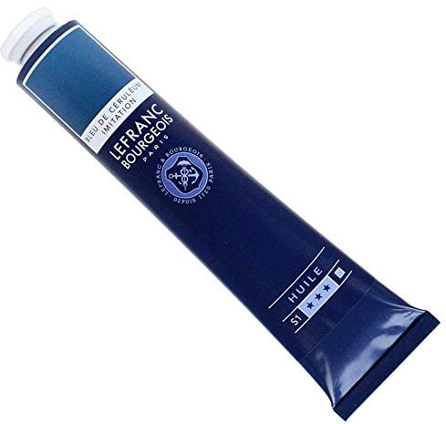 Lefranc Bourgeois Huile Fine 150ml Bleu De Ceruleum Imitation