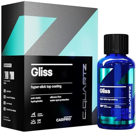 Carpro - Gliss v2 - Ultra Smooth Hydrophobic Top Coat 30ml Kit
