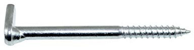 SN-TEC Schraubhaken/Wandhaken verzinkt gerade 100mm mit Kreuzschlitz (10 Stück)