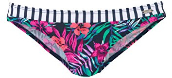 Lascana Venice Beach LM exkl. Sport Bikini-Hose normal Navy solid - 36 | Bikinihose: pflegeleichtes Synthetikmaterial, Farbe Blau