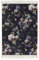 ESSENZA Teppich Fleur Nachtblau Blumen Blüte Fransen Velours, Größe Teppich:60x90 cm