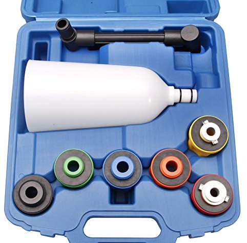 otgerlensker products Universal Adapterset Trichter Ölwechsel Öl Einfüllgerät Einfüllhilfe KFZ 8 TLG.
