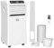 HOMCOM Portable Air Conditioner 9000 BTU, 4-in-1 Cooling, Fan, Dehumidifier & Sleep Mode, Mobile Air Conditioning Unit with Digital Display, Remote Control, 24H Timer, Window Kit for Rooms up to 28㎡