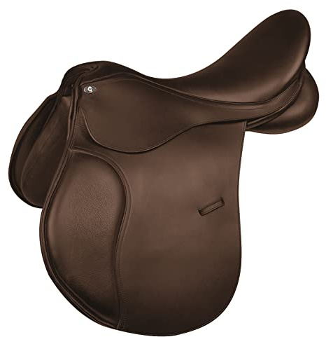 WALDHAUSEN Vielseitigkeitssattel Comfort, Leder, 17,5''/44 cm, braun