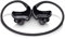 Lenco Cuffie sportive Bluetooth BTX-750 con lettore MP3 da 8 GB, Nero