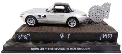 OPO 10 - 1/43 Auto Kompatibel mit BMW Z8 James Bond 007: Die Welt ist Nicht genug 1/43 - DY004