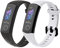 BDIG 2 Pièces Bracelet pour Honor Band 5 / Honor Band 4, Sangles de Remplacement Bracelet de Remplacement en Silicone Accessoires Brassard de Remplacement Extensible Compatible avec Honor Band 4/5