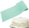 EQLEF Tapis à Dentelle, Moule à Fondant en Silicone Rose Fleurs Moule en Dentelle de Sucre en Relief pour la Décoration de Gâteau au Chocolat