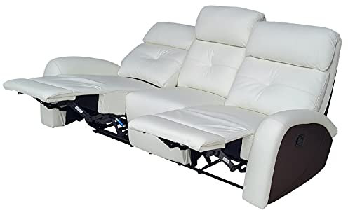 Mapo Möbel Voll-Leder Fernsehsofa Relaxsofa 3-Sitzer 5130-3-2119-377
