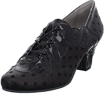 Simen 4830A SCHWARZ Schnürpumps schwarz schwarz