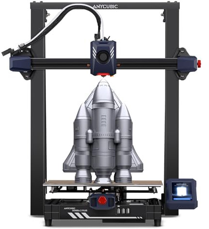 Anycubic Kobra 2 Plus 3D-Drucker, Große Druckgröße 320 * 320 * 400mm, 500mm/s Hochgeschwindigkeitsdruck, 3D Printer mit Auto Leveling