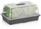 Tamersgifts Vented Propagator Tray Set Cover Lid with Gravel Tray (no Holes in Tray)