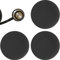 Stethoskop Abdeckungskopf Membran Protektor 4pcs/Set Ersatzteile Zubehör Silikon Stethoskop -Kopf -teileabdeckung