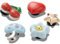 Crocs Unisex-Erwachsene Girls and Teens Cute Collection Multi Packs Schuhanhänger, Geschwollene Metalle