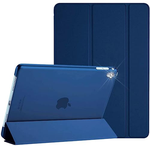 For Apple iPad 5Th (2017) / iPad 6Th (2018) Generation (9.7 Inch) Case Cover - Auto Wake/Sleep - Smart Magnetic Leather - Fit For Model No. A1822 / A1823 / A1893 / A1954 (Blue)