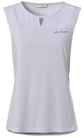 VAUDE Women's Skomer Hiking Top, pflegeleicht und schnelltrocknend, figurnah geschnittenes Top, Lavender, 40