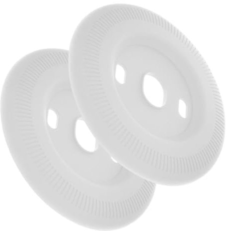 Veemoon 2pcs Wall Plate for Nest Thermostat Easy to Install Protective Trim Kit Modern Design Wall Mount Backplate for Home Decor