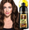 Kaffee Hair Dye Shampoo 3 IN 1, Haarfärbeshampoo für Natürliches, Langanhaltendes Haarfarbe-Ergebnis ohne Chaos - Einfaches, Schnelles Haarfärben für Zuhause