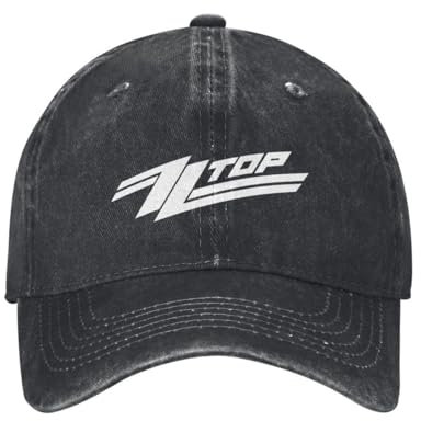 Zz The TOP Hüte Hip Hop Hut Baumwolle Baseballkappe Verstellbarer Trucker Hut für Männer und Frauen Baumwolle, für alle Jahreszeiten