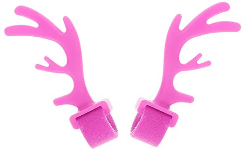 DOITOOL Rentiergeweih Kopfhörer-Ornamente Hirschgeweih Für Headset Weihnachtsstirnbänder Aus Silikon Leicht Weich Langlebig Einfach Anzubringen