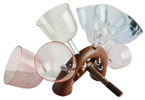 WEKONUMEX Crystal Singing Bowl Set, 1pcs Quartz Crystal Bowl Accessories Tibetan Singing Bowl Sound Instrument(7PC CDEFGAB Set)