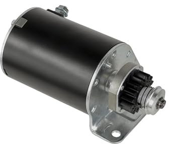 QASULER 16 Zahn-Rasenmäher-Startermotor 390838 497594 497595 5-22 PS 391423 392749 Anlassermotor für Rasenmäher