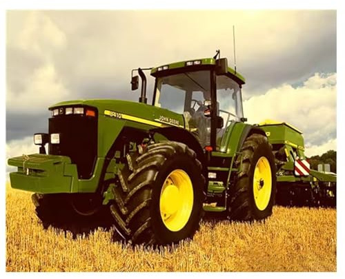 Puzzle 500 Teile Erwachsene Traktor für den Bauernhof, 52x38cm DIY Impossible Jigsaw Puzzle 500 Teile, Geschicklichkeitsspiel für die Ganze Familie, Wunderschönes Dekoration Puzzles