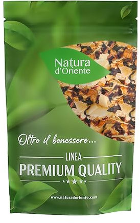 NATURA D'ORIENTE | Infuso Ananas e Cocco 100g | Naturale 100% Senza conservanti |