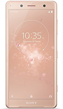 Sony Xperia XZ2 Compact Smartphone portable débloqué 4G (Ecran: 5 pouces - 64 Go - Double Nano-SIM - Android) Rose [France]
