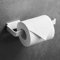 WOMAO Barre Porte-Papiers Blanche sans Couvercle, Support-Papiers Fixation Murale en Acier Inoxydable Accessoires de Salle de Bain Quincaillerie