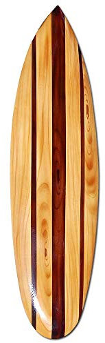 Seestern Sportswear Deko Holz Surfboard 50,80 oder 100 cm Airbrush Design Surfing Surfen Wellenreiten Surf /1652 100 cm