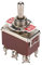 Interruptor de Palanca de 5 Piezas 250V 15A Interruptor de Palanca Momentáneo ON-OFF-ON de 6 Pines con Interruptor Basculante de Orificio de Montaje de 12 mm