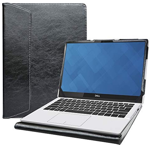 Alapmk Schutz Abdeckung Hülle für 13.3 Dell Inspiron 13 2-in-1 7300 7306/Inspiron 13 5300 5301 5390 5391 7390 7391/Latitude 3301 5300 5310 5320 7300 7310/Latitude 2-in-1 5300 5310 5320,Schwarz