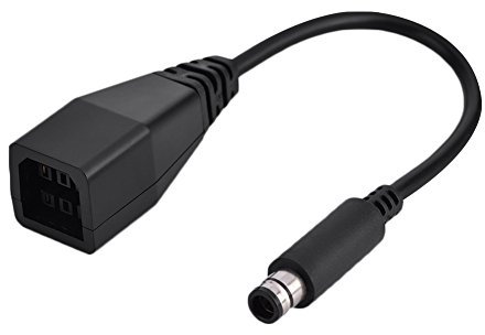 VBESTLIFE Adapter Converter Cord,Converter AC Adapter Cable Transfer Power Supply Cord for Microsoft Xbox 360 to Xbox 360E