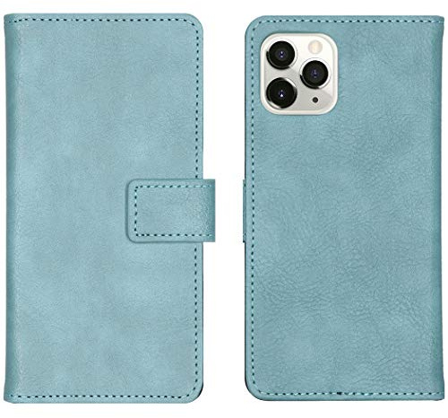 iMoshion Luxuriöse Klapphülle - Geeignet für iPhone 11 Pro - Hellblau