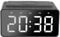 Multifunctional Bluetooth 5.0 LED Speaker with Digital Alarm Clock Function and Wireless Charging, Dual Alarm with Adjustable Brightness Led Display, Bluetooth Music Speaker, Radio Alarm Clock(黑色)