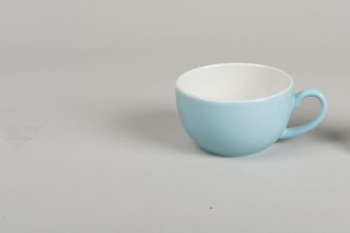 Dibbern Cappuccino Tasse eisblau, Solid Color