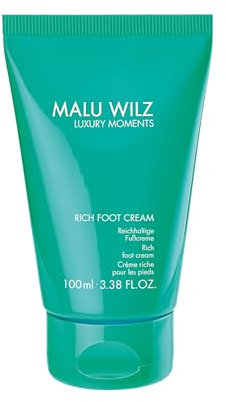 Malu Wilz Rich Foot Cream 100 ml I Reichhaltige Fußcreme und Feuchtigkeits Fußpflege für rissige, trockene Haut I Macht die Füße geschmeidig weich