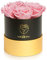 Amoroses Petite - Confezione Regalo 5 Rose Stabilizzate Eterne - Elegante Bouquet di Fiori Veri | Festa della mamma (Petite Scatola Nera con Rose Rosa)