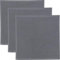 Erwin Müller Spültuch 3er-Pack Baumwolle grau Größe 25x25 cm