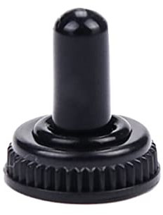 Interruptor de palanca impermeable Mini interruptor basculante momentáneo automático interruptor de reinicio Interruptores de tapa de aislamiento Diámetro 12mm