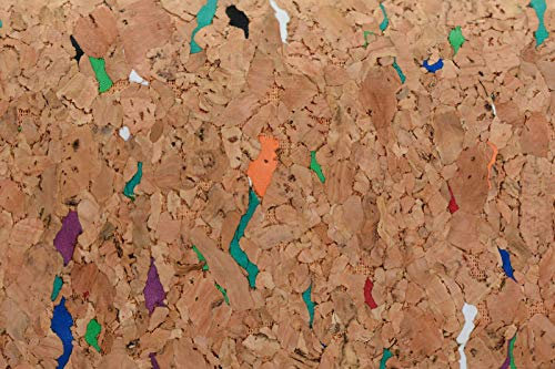 Korkstoff Meterware 75 x 140cm Kork Natur Korkleder vegane Leder Alternative, Variante:Variante 4
