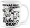 Kühe Tasse mit Spruch lustig Kuh Kaffeetasse Bäuerin Kaffee-Becher Rinder Kuhstall Tasse Ich mag halt einfach Kühe Witz Tasse Humor Bauer Bauernhof Tierhalter Tiere Landwirtschaft Landwirt (Weiß)